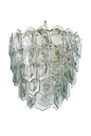 Handmade Glass Tiered Chandelier | Eichholtz Elias | Oroatrade.com