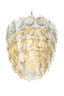 Handmade Glass Tiered Chandelier | Eichholtz Elias | Oroatrade.com