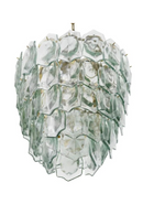 Handmade Glass Tiered Chandelier | Eichholtz Elias | Oroatrade.com