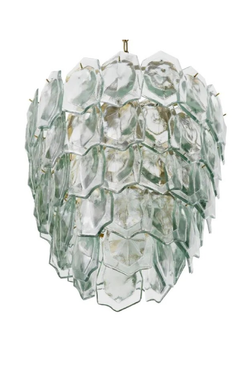 Handmade Glass Tiered Chandelier | Eichholtz Elias | Oroatrade.com