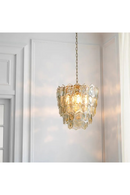 Handmade Glass Tiered Chandelier | Eichholtz Elias | Oroatrade.com