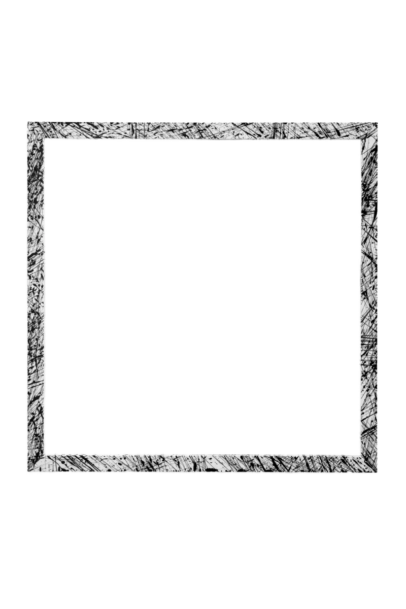 Graphic Print Square Mirror | Eichholtz Reflection of Eccentricity | Oroatrade.com