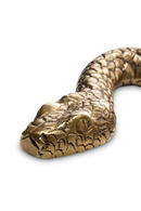 Vintage Brass Carved Object | Eichholtz Serpent | Oroatrade.com