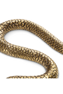 Vintage Brass Carved Object | Eichholtz Serpent | Oroatrade.com