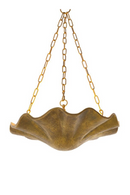 Wavy Vintage Brass Chandelier | Eichholtz Aurelia | Oroatrade.com