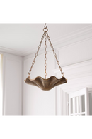 Wavy Vintage Brass Chandelier | Eichholtz Aurelia | Oroatrade.com