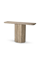 Silver Travertine Console Table | Eichholtz Norrington | Oroatrade.com