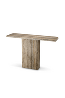 Silver Travertine Console Table | Eichholtz Norrington | Oroatrade.com