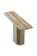 Silver Travertine Console Table | Eichholtz Norrington | Oroatrade.com