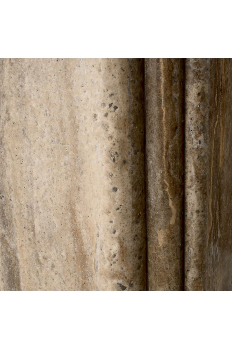 Silver Travertine Console Table | Eichholtz Norrington | Oroatrade.com
