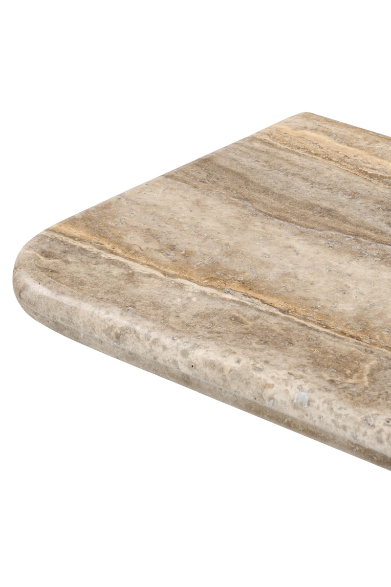 Silver Travertine Console Table | Eichholtz Norrington | Oroatrade.com