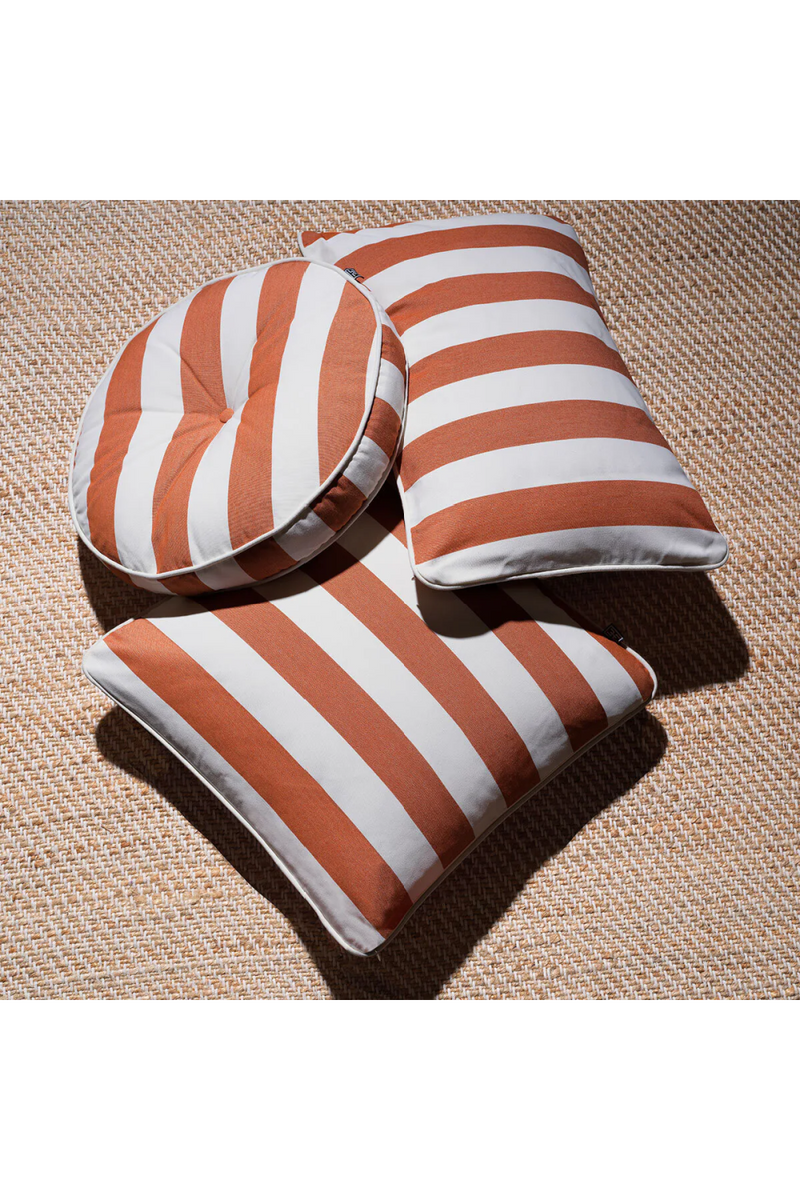 Stripes Round Outdoor Cushion | Eichholtz Florent | Oroatrade.com