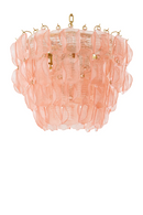 Tiered Handmade Glass Chandelier | Eichholtz Solange | Oroatrade.com
