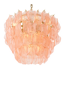 Tiered Handmade Glass Chandelier | Eichholtz Solange | Oroatrade.com