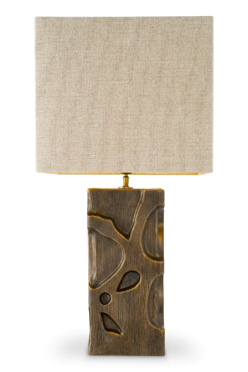 Linen Shade Table Lamp | Eichholtz Enzo | Oroatrade.com