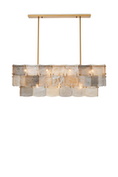 Handmade Glass Rectangular Chandelier | Eichholtz Laurent | Oroatrade.com