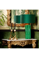 Crackled Green Ceramic Table Lamp | Eichholtz Amarello | Oroatrade.com
