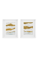 Gold Toned Art Print Set (2) | Eichholtz Rift Valley | Oroatrade.com