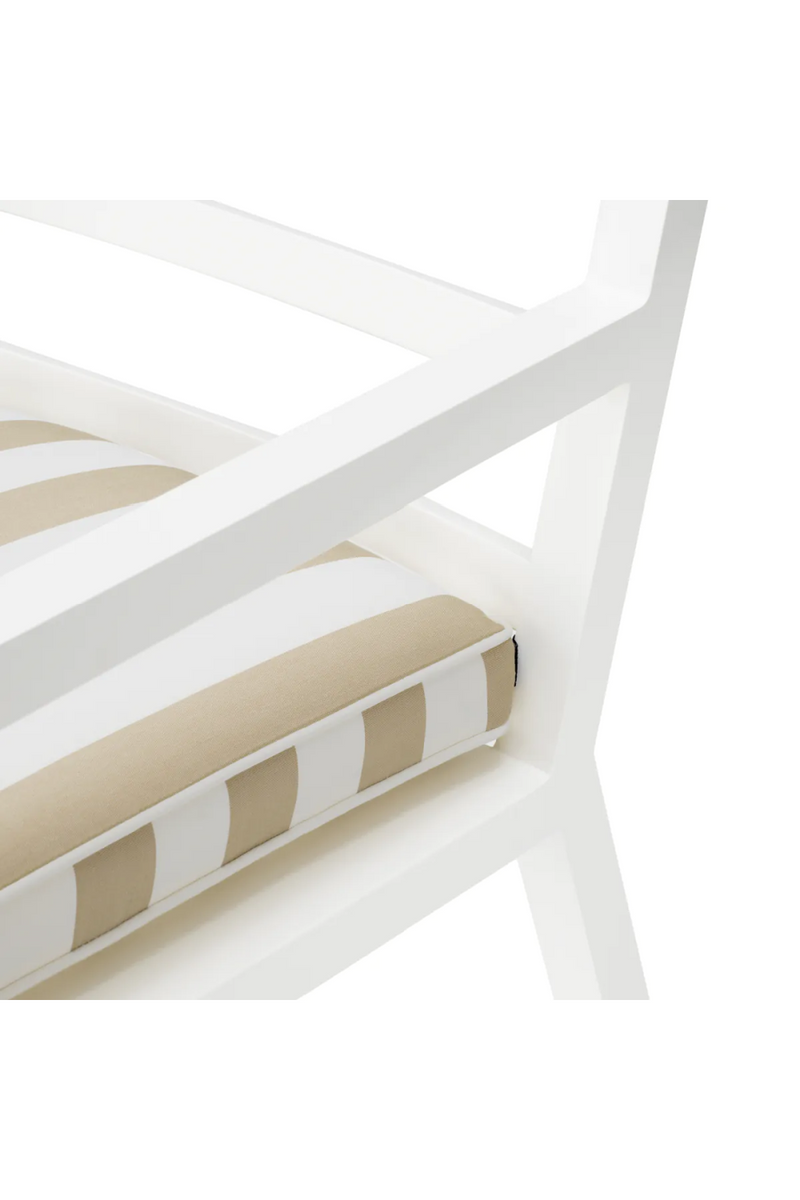 Beige Stripes Outdoor Dining Chair | Eichholtz Delta | Oroatrade.com