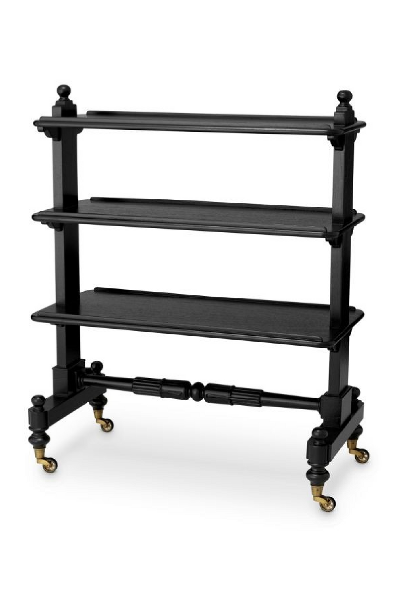 Classic Black 3-Layer Trolley | Eichholtz Lysander | Oroatrade.com
