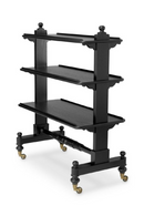 Classic Black 3-Layer Trolley | Eichholtz Lysander | Oroatrade.com