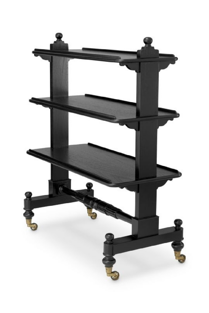 Classic Black 3-Layer Trolley | Eichholtz Lysander | Oroatrade.com