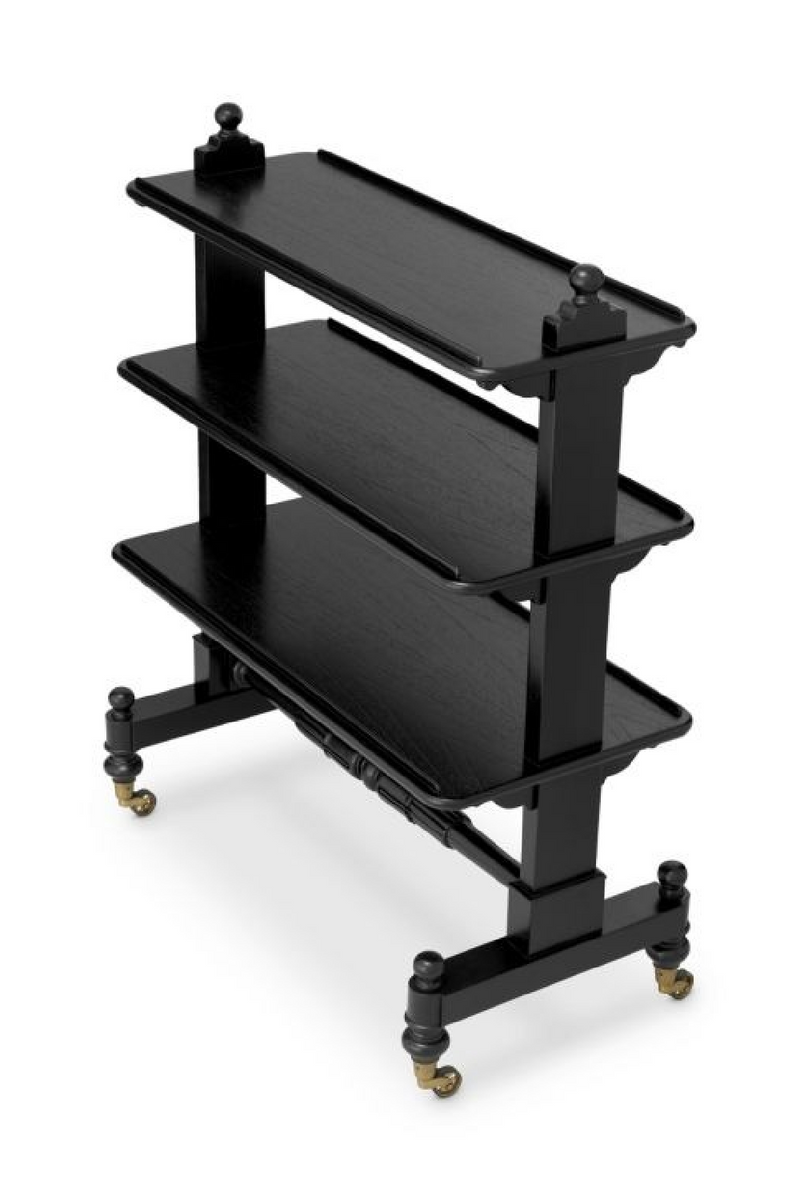 Classic Black 3-Layer Trolley | Eichholtz Lysander | Oroatrade.com
