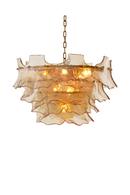Champagne-Colored Glass Chandelier | Eichholtz Clarendon | Oroatrade.com