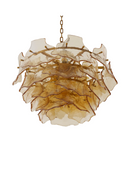 Champagne-Colored Glass Chandelier | Eichholtz Clarendon | Oroatrade.com