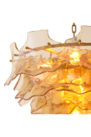 Champagne-Colored Glass Chandelier | Eichholtz Clarendon | Oroatrade.com