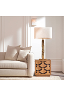 Oak Veneer Inlay Side Table | Eichholtz Rubicon | Oroatrade.com