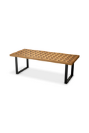 Laser-cut Oak Dining Table S | Eichholtz Rubicon | Oroatrade.com