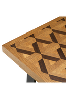 Laser-cut Oak Dining Table S | Eichholtz Rubicon | Oroatrade.com
