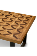 Laser-cut Oak Dining Table S | Eichholtz Rubicon | Oroatrade.com