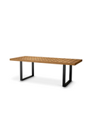 Laser-cut Oak Dining Table L | Eichholtz Rubicon | Oroatrade.com