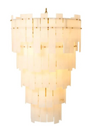 Tiered Alabaster Chandelier XL | Eichholtz Greyson | Oroatrade.com