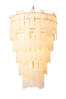 Tiered Alabaster Chandelier XL | Eichholtz Greyson | Oroatrade.com