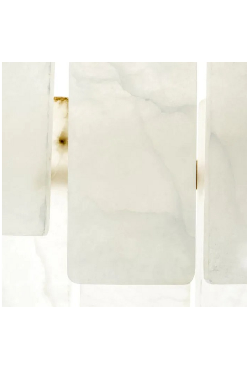 Tiered Alabaster Chandelier XL | Eichholtz Greyson | Oroatrade.com