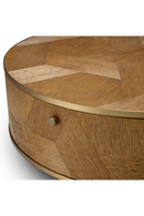 Carved Oak 1-Drawer Coffee Table | Eichholtz Velutto | Oroatrade.com