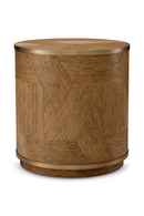 Carved Oak Side Table | Eichholtz Velutto | Oroatrade.com