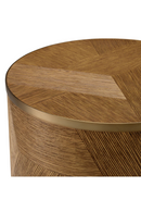 Carved Oak Side Table | Eichholtz Velutto | Oroatrade.com