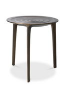 Bronze Finish Round Side Table | Eichholtz Granito | Oroatrade.com
