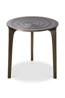 Bronze Finish Round Side Table | Eichholtz Granito | Oroatrade.com