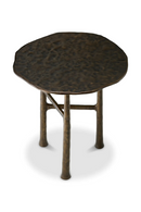 Bronze Round Side Table | Eichholtz Amboise | Oroatrade.com