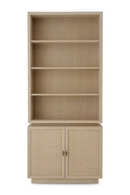 Rattan Door Oak Cabinet | Eichholtz Borchard | Oroatrade.com