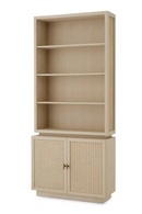Rattan Door Oak Cabinet | Eichholtz Borchard | Oroatrade.com