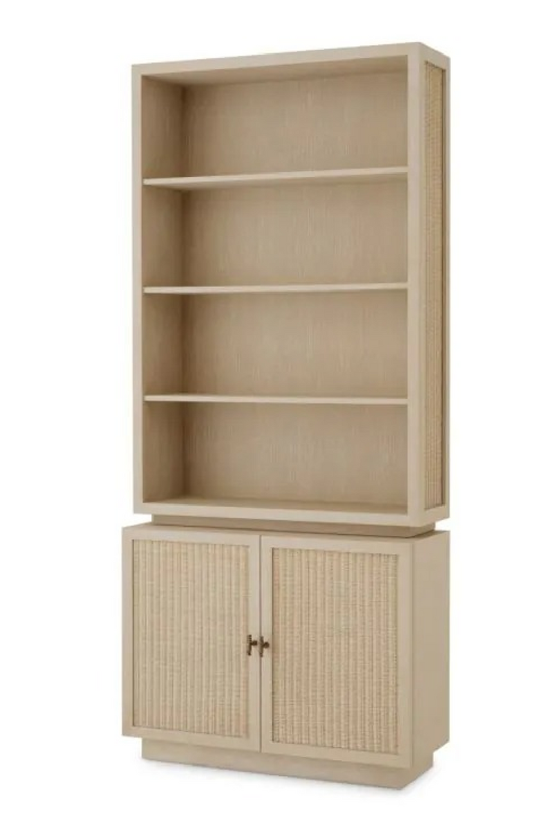 Rattan Door Oak Cabinet | Eichholtz Borchard | Oroatrade.com