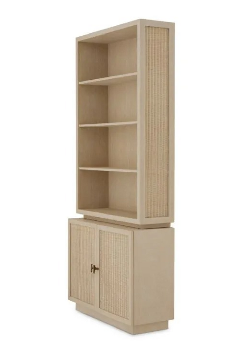 Rattan Door Oak Cabinet | Eichholtz Borchard | Oroatrade.com