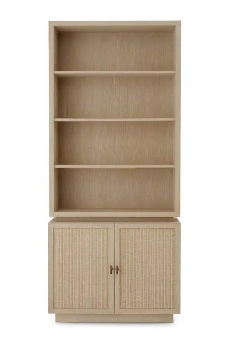 Rattan Door Oak Cabinet | Eichholtz Borchard | Oroatrade.com