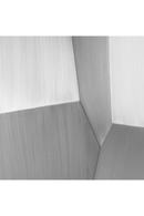 Brushed Steel Faceted Side Table | Eichholtz Ramiro | Oroatrade.com